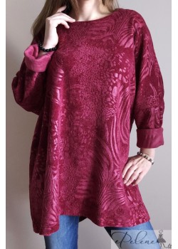 Nauja reljefinė didelio dydžio tunika